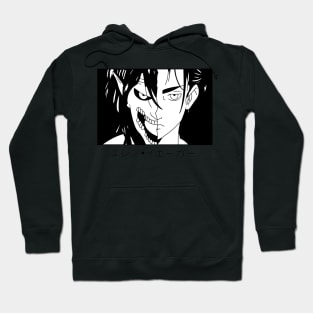 AOT- Eren half titan Hoodie